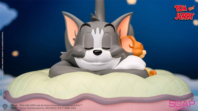 Soap Studio Tom and Jerry Sweet Dreams Figure